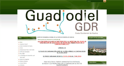 Desktop Screenshot of gdrguadiodiel.es